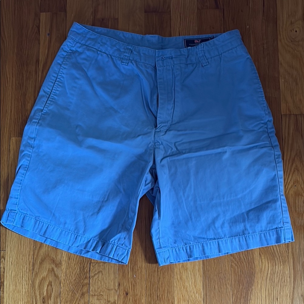Vineyard Vines Blue Flat Front Shorts